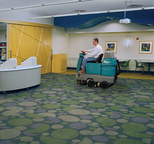 R14 Extractor de alfombra de operador sentado alt 8